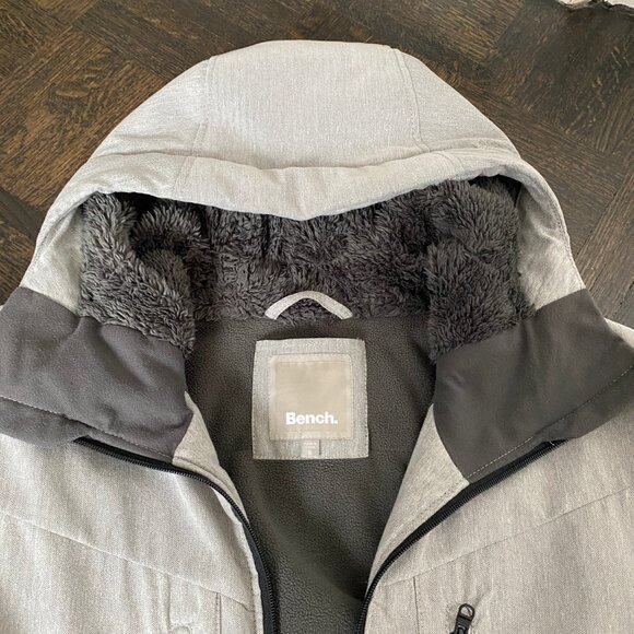 Grey Bench Winter Coat - Men's Small - Picture 3 of 13